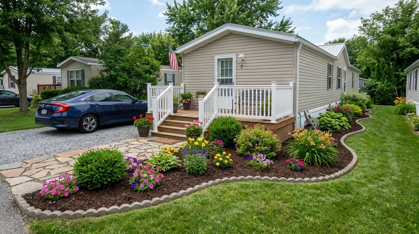 Clean Edging and Mulch Plan